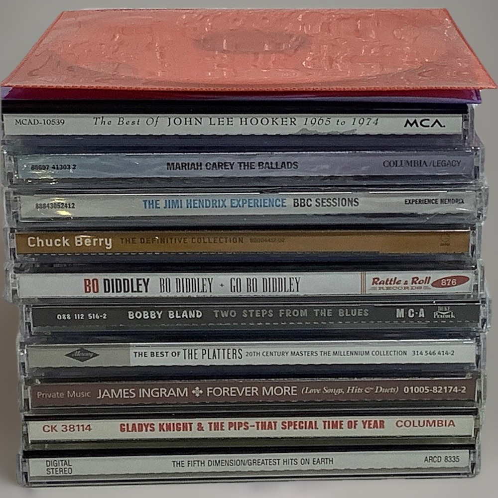 12 Mixed R&B Soul Rock Classics Rock & Roll Blues Motown Platters Mariah Diddley